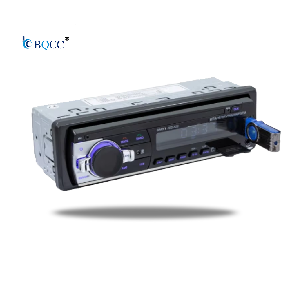Dual USB Car Blueteeth 530 Car MP3 Player Radio FM USB AUX-IN Music Stereo In-dash 1 Din Dashboard Universal Recorder